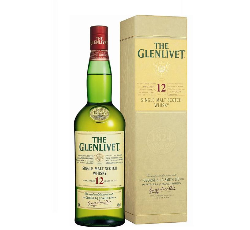Rượu Glenlivet 12 chính hãng