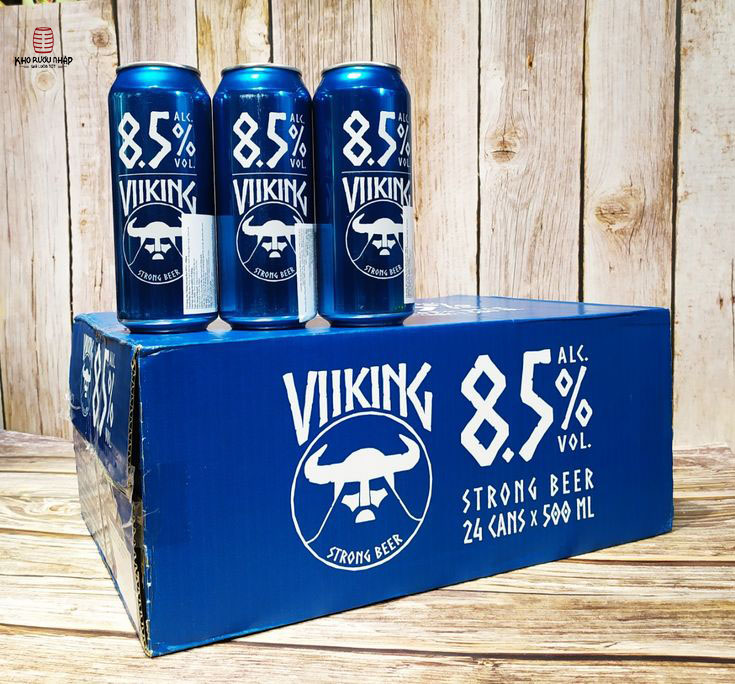 thưởng thức Bia Viiking Strong 8.5% của Đức