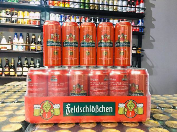 Bia Feldschlosschen Pilsner 4,9% Đức