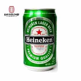 Bia Heineken Hà Lan 5% – lon 330ml