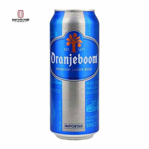Bia Oranjeboom Premium 5% Hà Lan – 24 lon 500ml