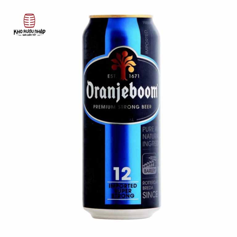 Bia Oranjeboom Premium Strong 12% Hà Lan – 24 lon 500ml