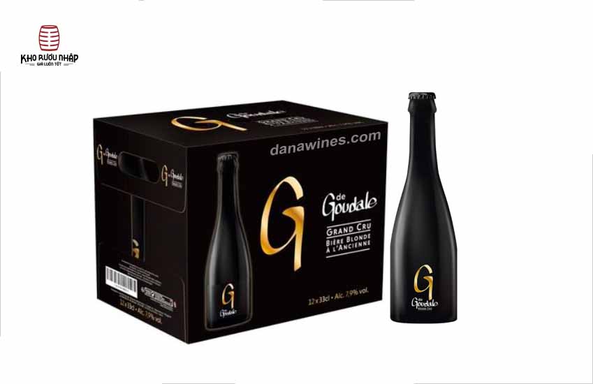 Giá bia G de Goudale Grand Cru 7.9% - chai 330ml Pháp tốt nhất