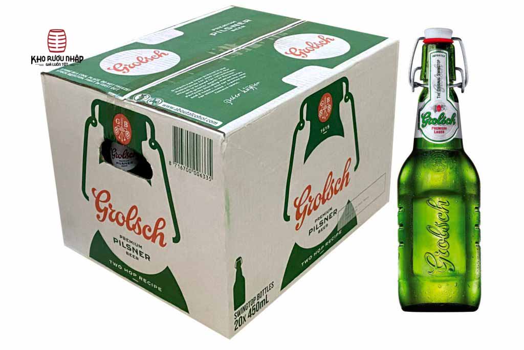Giá bia Grolsch 5% Hà Lan tốt nhất