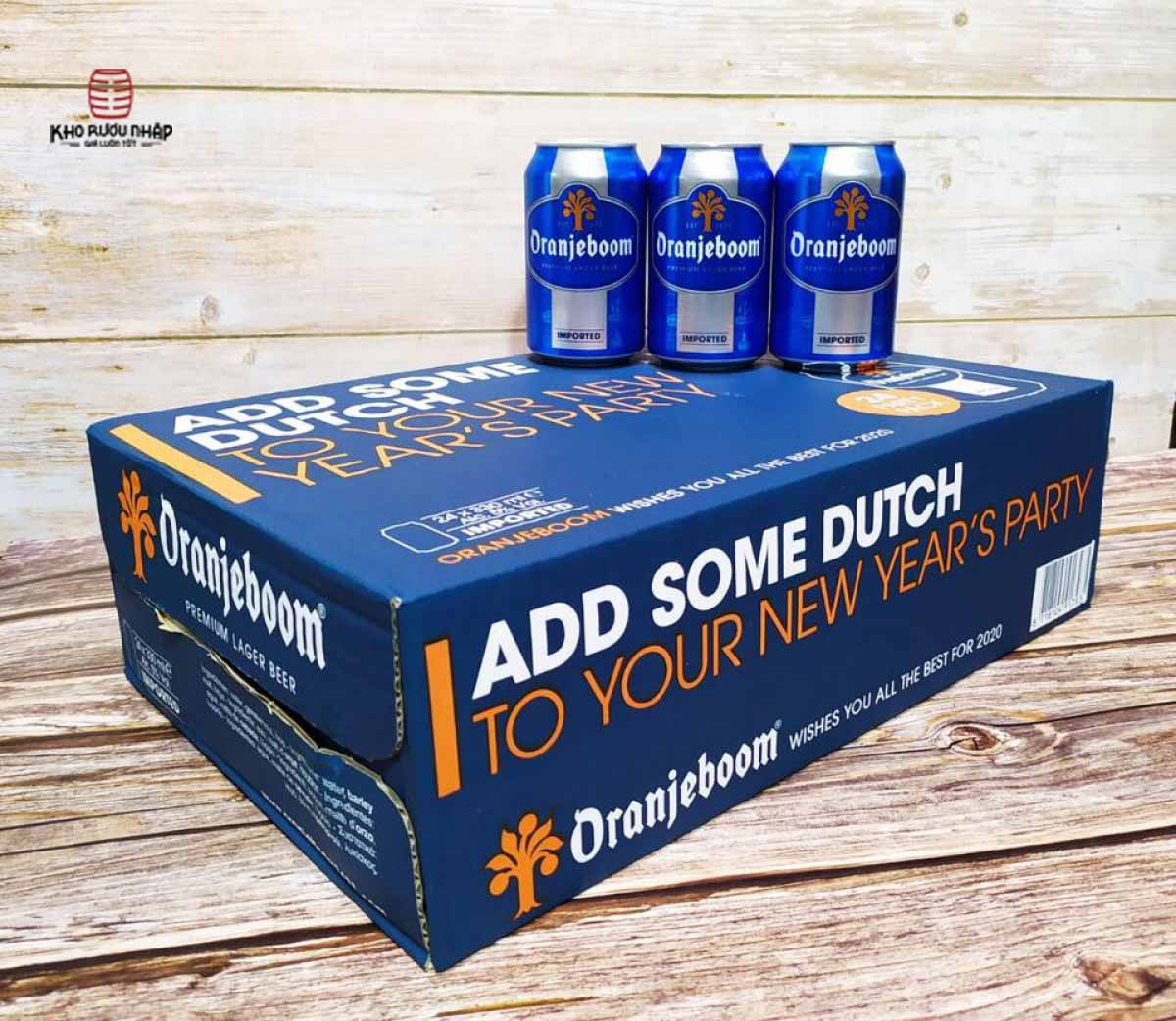 Giá bia Oranjeboom Premium 5% Hà Lan