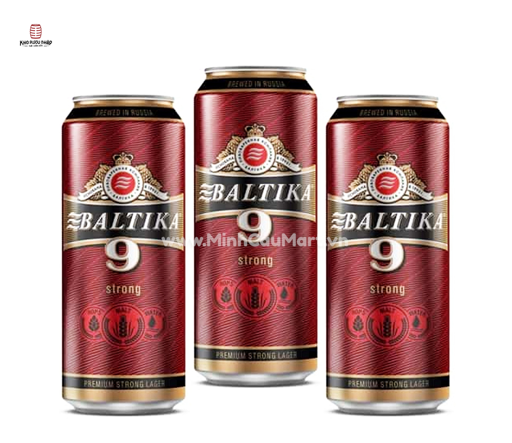 bia Baltika số 9 của Nga