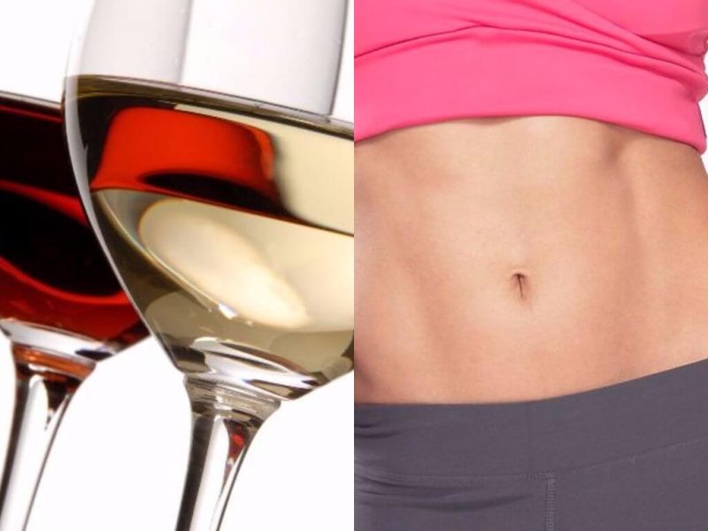 uống rượu vang giúp giảm cân