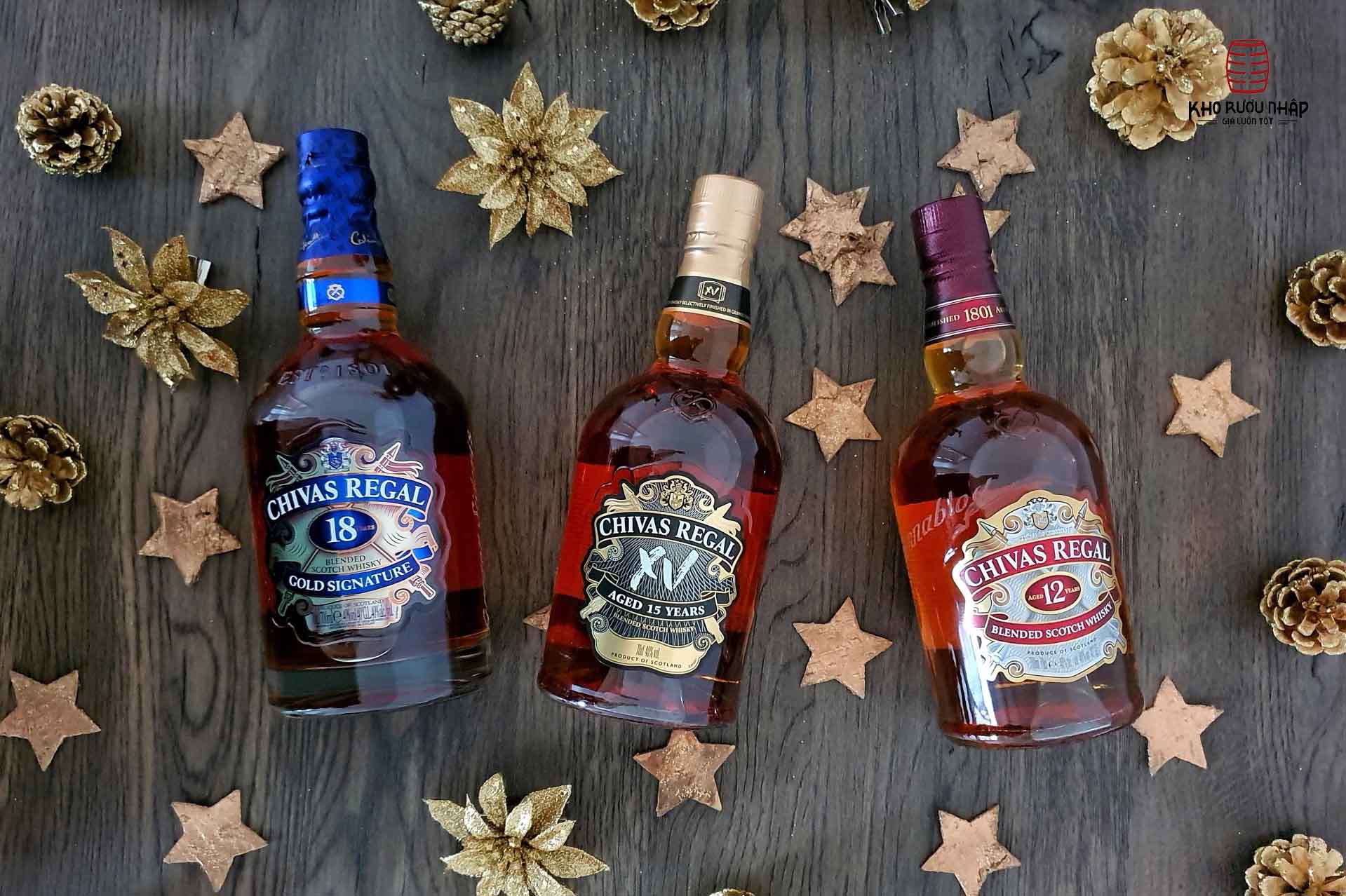 rượu chivas có mấy loại