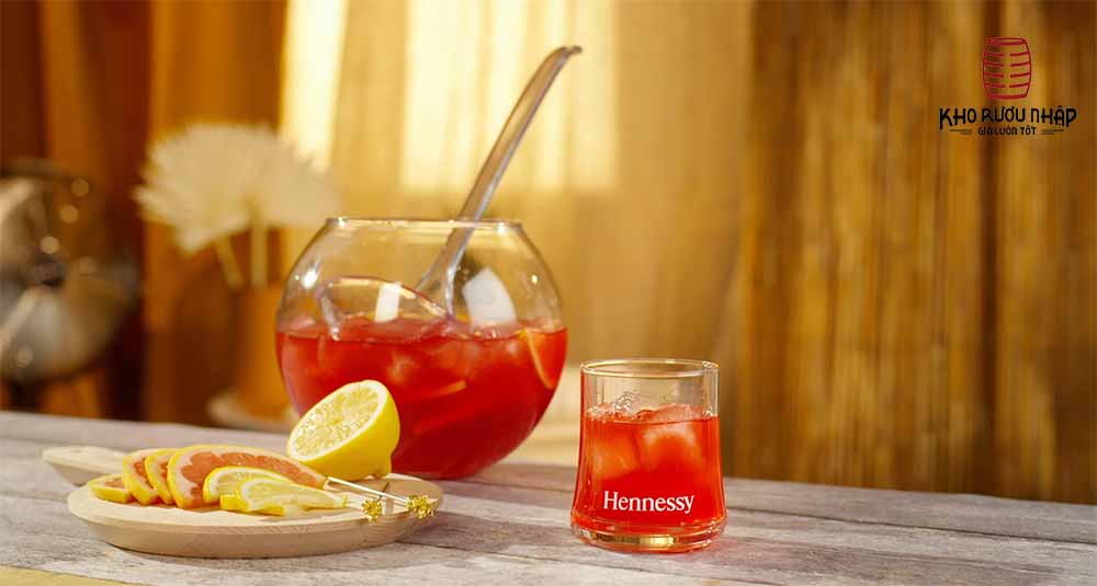 Hennessy Sunset Punch Cocktail