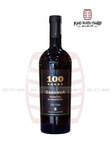 Rượu vang 100 Essenza Primitivo Di Manduria – BW – 1500