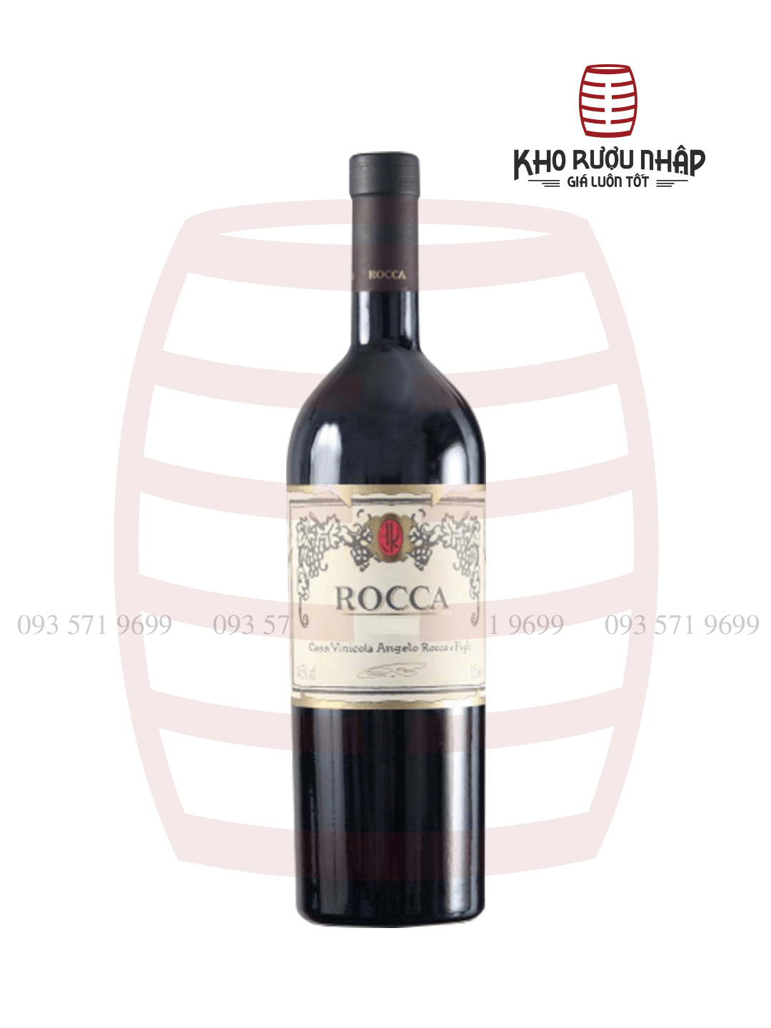 Rượu vang Rocca IGT Nhập Khẩu – HP – 1400