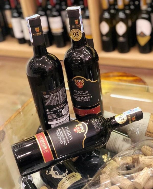 Rượu vang Ý Barbanera Puglia