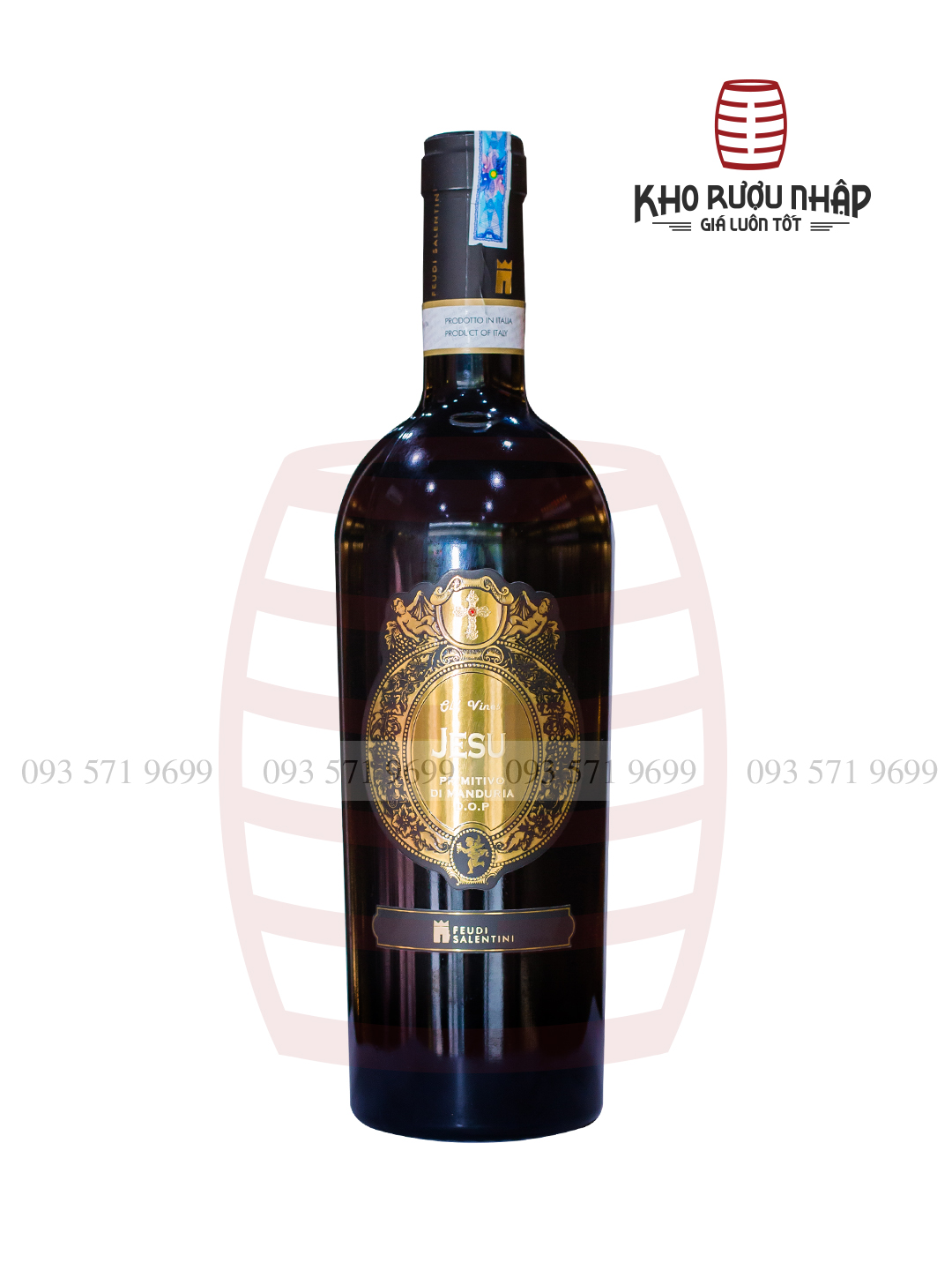 Rượu vang Jesu Primitivo Di Manduria – HD-4250 đẳng cấp thượng lưu
