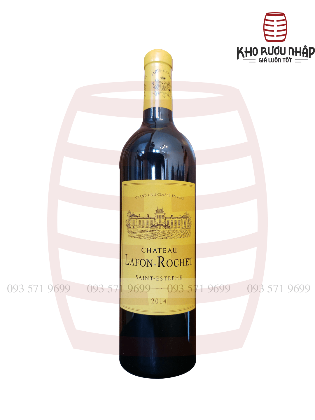Rượu vang Pháp Chateau Lafon Rochet Grand Cru Classe En 1855 – HPW659