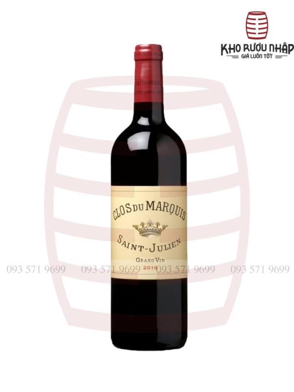 Rượu vang Pháp Clos Du Marquis Grand Cru Classe En 1855 cao cấp