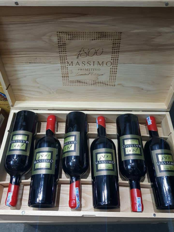 Rượu vang Ý Massimo 1800 Limited Editio
