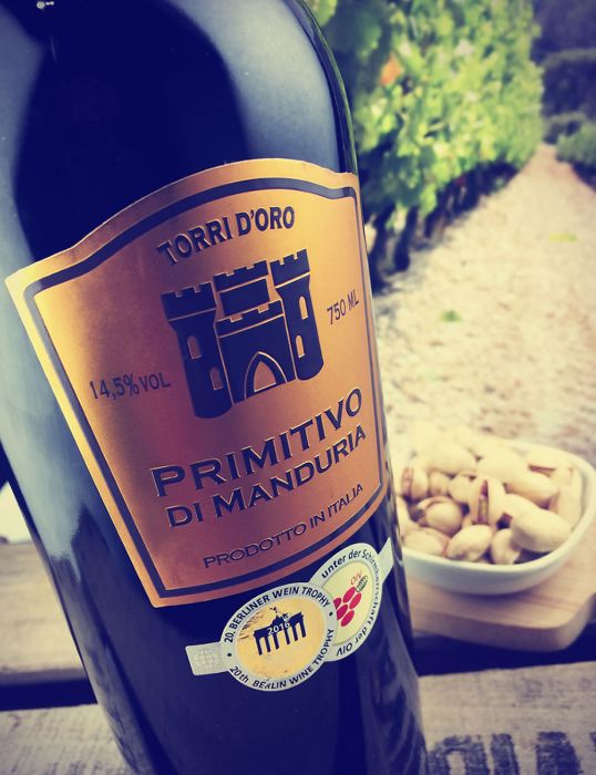 Rượu vang Torri Doro Primitivo di Manduria