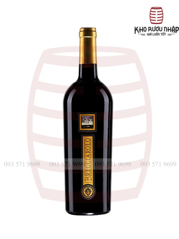 Rượu vang Ý Brecciarolo Gold cao cấp