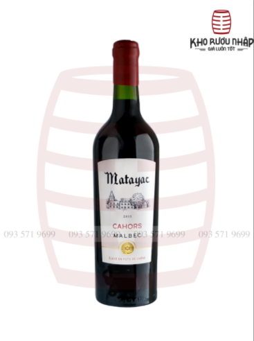Rượu Vang Pháp Matayac Malbec
