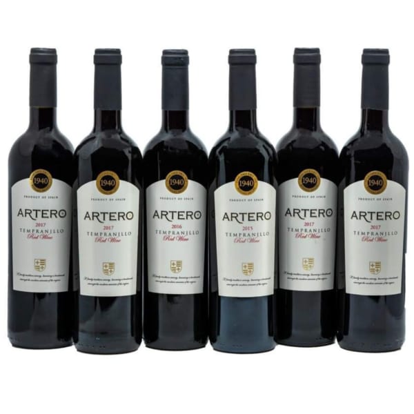 rượu vang Artero Tempranillo Tây Ba Nha mã NIE-380