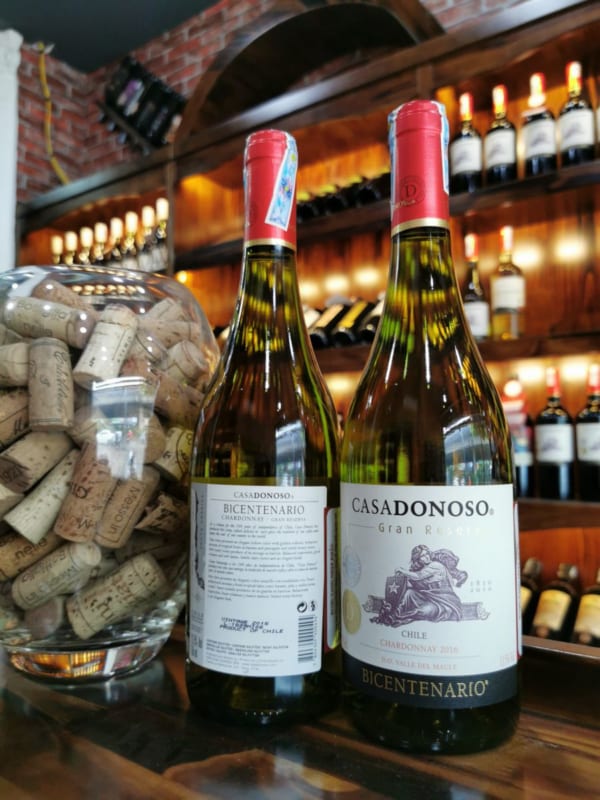 Rượu Vang CASADONOSO Gran Reserva Chardonnay mã AV-560