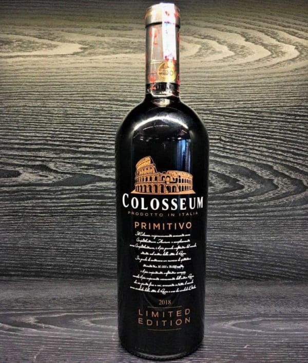 Rượu vang Colosseum Primitivo Limited Edition cao cấp