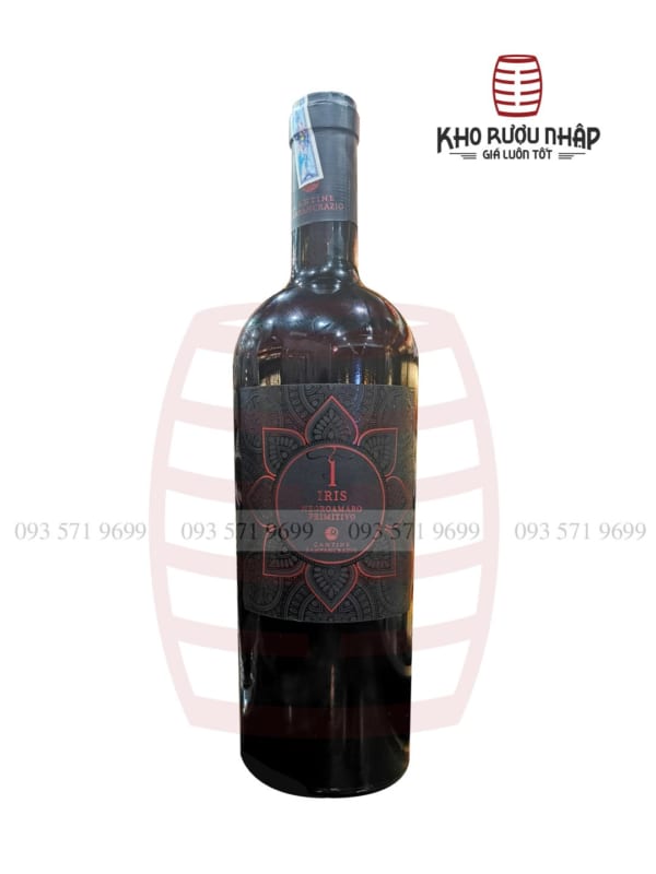 Rượu vang Ý Iris IGP nhập khẩu