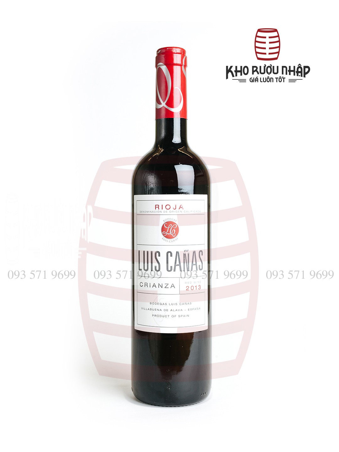 Rượu vang Luis Canas Crianza – NIE1-650 Cao cấp chính hãng