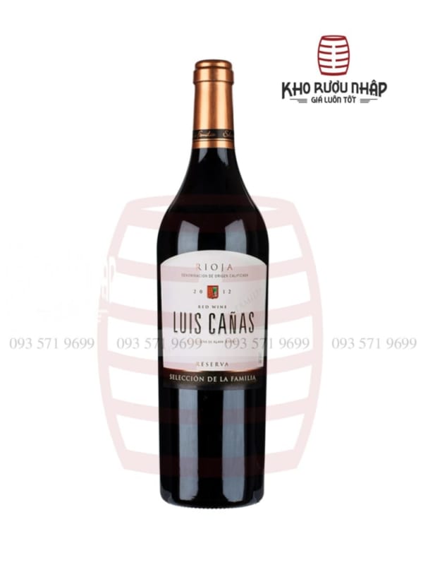 Rượu vang Luis Canas La Familia Reserva Mã NIE1-01500 Thượng Hạng