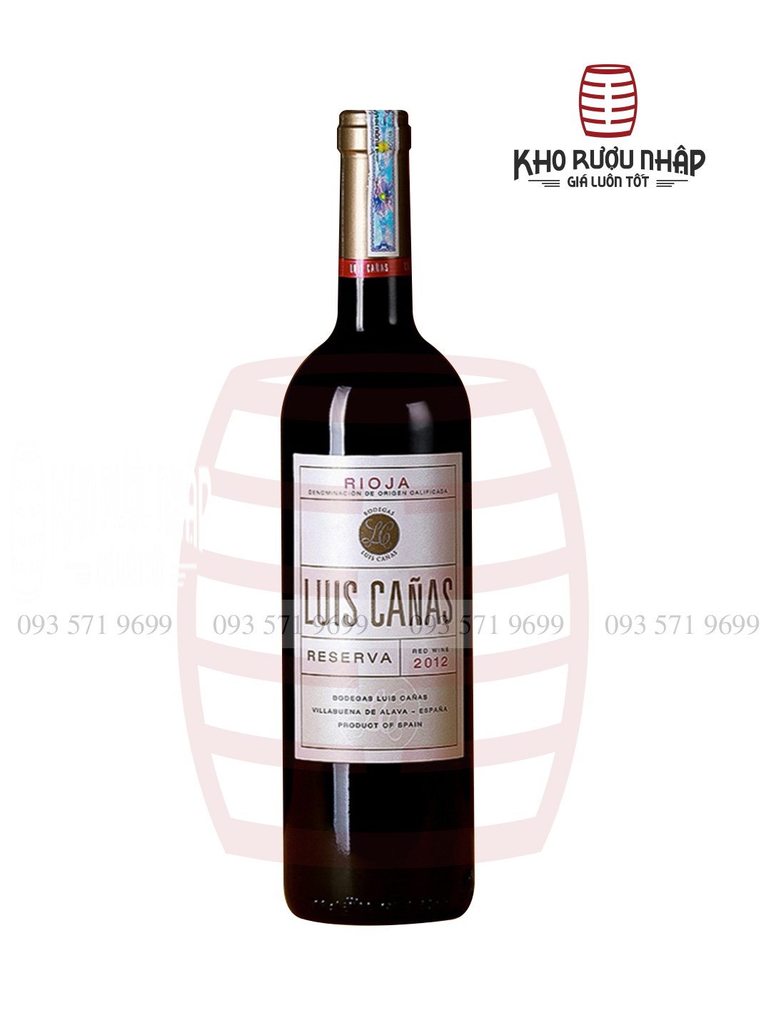 Rượu Vang Tây Ban Nha Luis Canas Reserva – NIE1-650