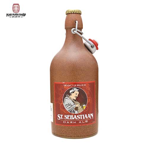 Bia sứ St. Sebastiaan Dark Ale 6,9% Bỉ – chai 500ml