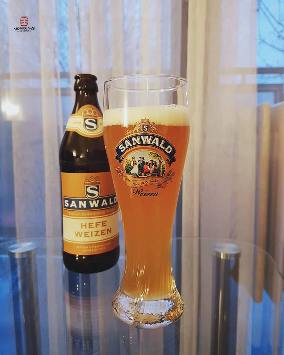 thưởng thức bia Sanwald