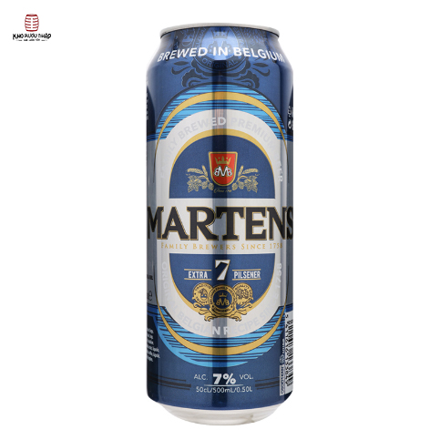 Bia Martens Extra 7% Bỉ cao cấp, chính hãng – 24 lon 500ml