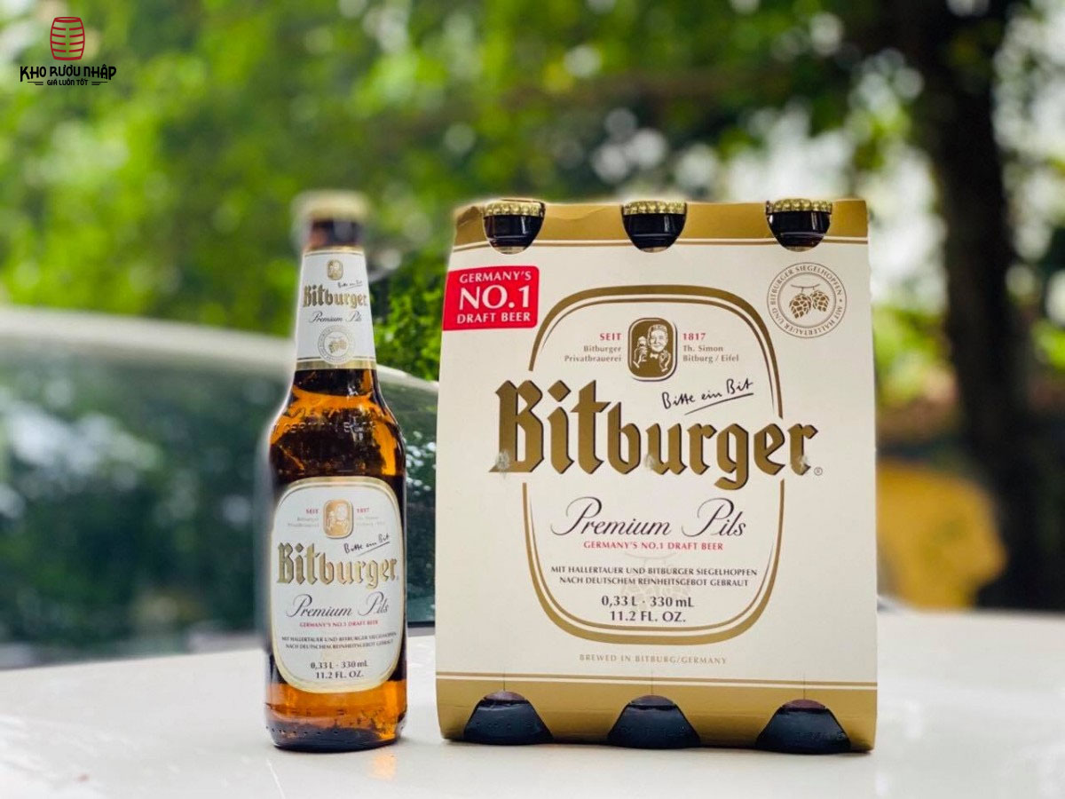 Bia Bitburger 5% Đức – 24 Chai 330ml Giá Tốt Nhất Thị Trường
