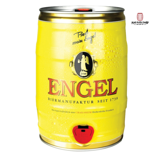 Bia Engel Bock Dunkel 7,2% Đức – bom 5 lít nhập khẩu chính hãng