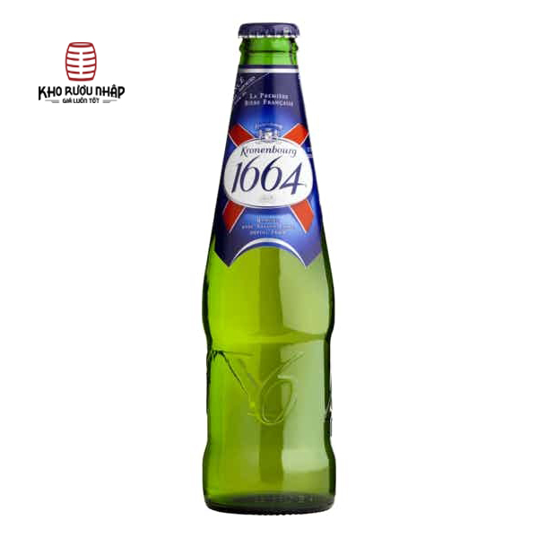 Bia 1664 Kronenbourg 5,3% Pháp – 20 chai 250ml giá tốt