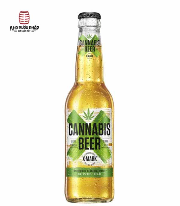 Bia Cannabis Beer X Mark 5% Hà Lan – 24 chai 330ml