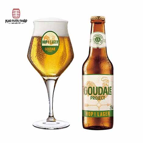Bia La Goudale Project Hop Lager 5.2% Pháp – 24 chai 250ml