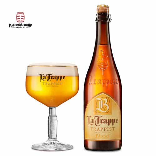 Bia La Trappe Blond 6% Hà Lan – chai 750ml
