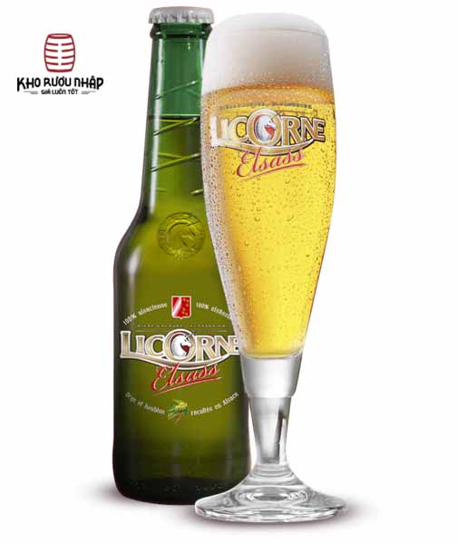 Bia Licorne Elsass 5.5% Pháp – 24 chai 275ml