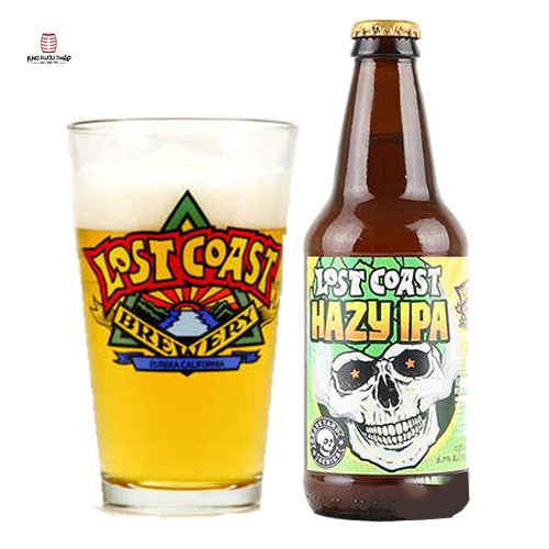 Bia Lost Coast Hazy Ipa 6,7% Mỹ – chai 330ml cao cấp, chĩnh hãng