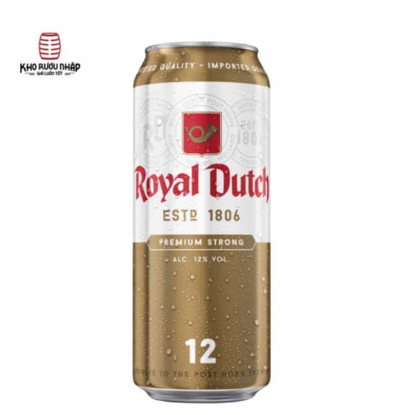 Bia Royal Dutch 12% Hà Lan – 24 lon 500ml