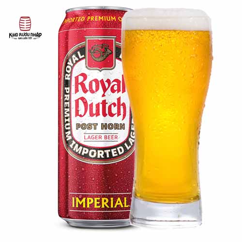 Bia Royal Dutch Imperial 5.1% Hà Lan – 24 lon 500ml