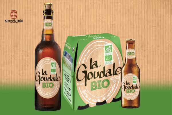 Hương vị bia La Goudale Bio 7.2% Pháp – 24 chai 250ml