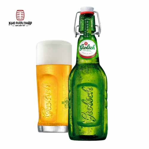 Thưởng thức bia Grolsch 5% Hà Lan