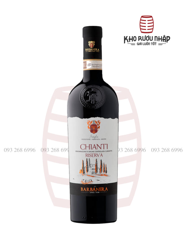 rượu vang ý Barbanera Chianti Riserva